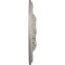 Ekena Millwork Granada Ceiling Medallion (Fits Canopies up to 7 1/8"), 23 3/8"OD x 3 5/8"ID x 2 1/2"P, Pearl White CM23GAPWS - alternate 3